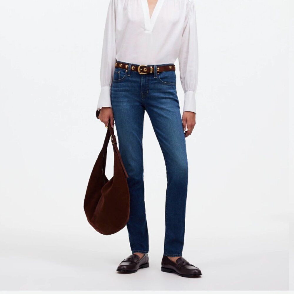 Madewell NR513 he Mid-Rise Perfect Vintage Jean in Kenmere Wash NWOT size 24